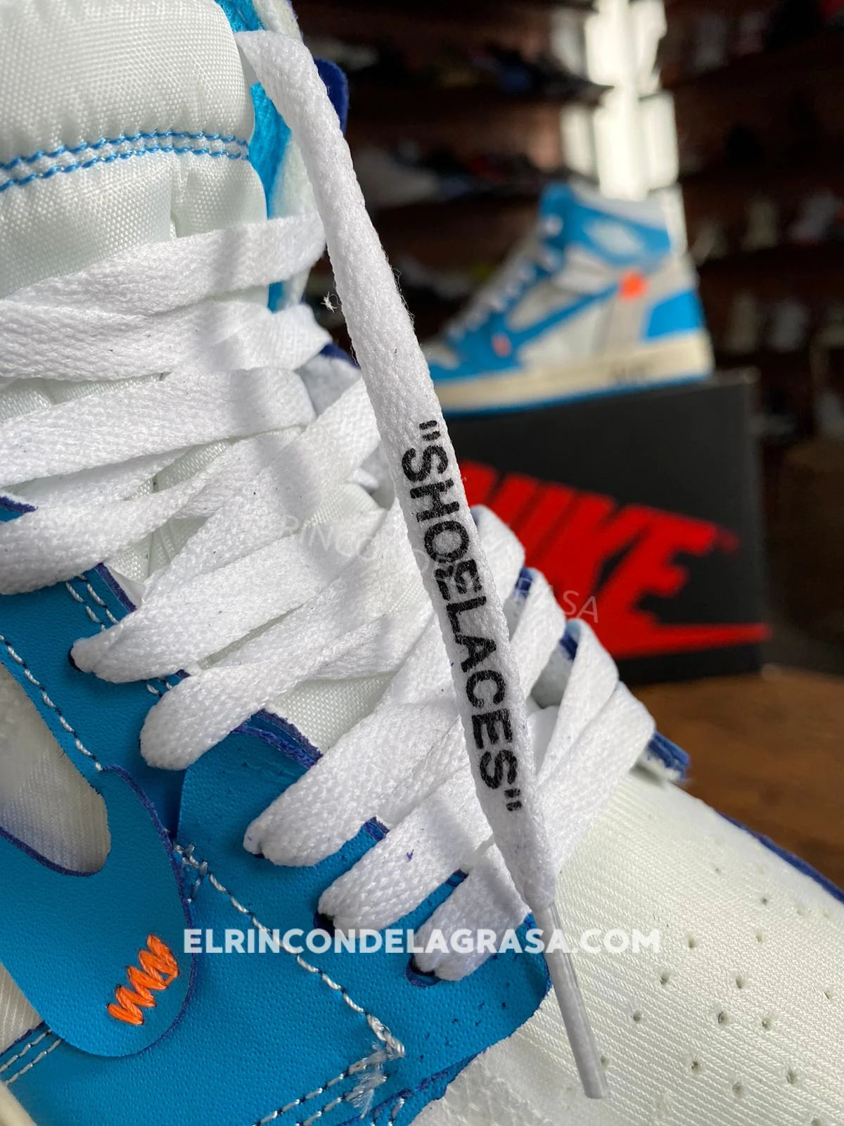 Jordan 1 Off White Unc Sneakers