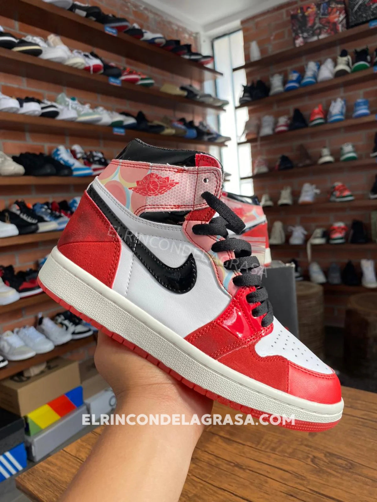 Jordan 1 Spiderverse Sneakers