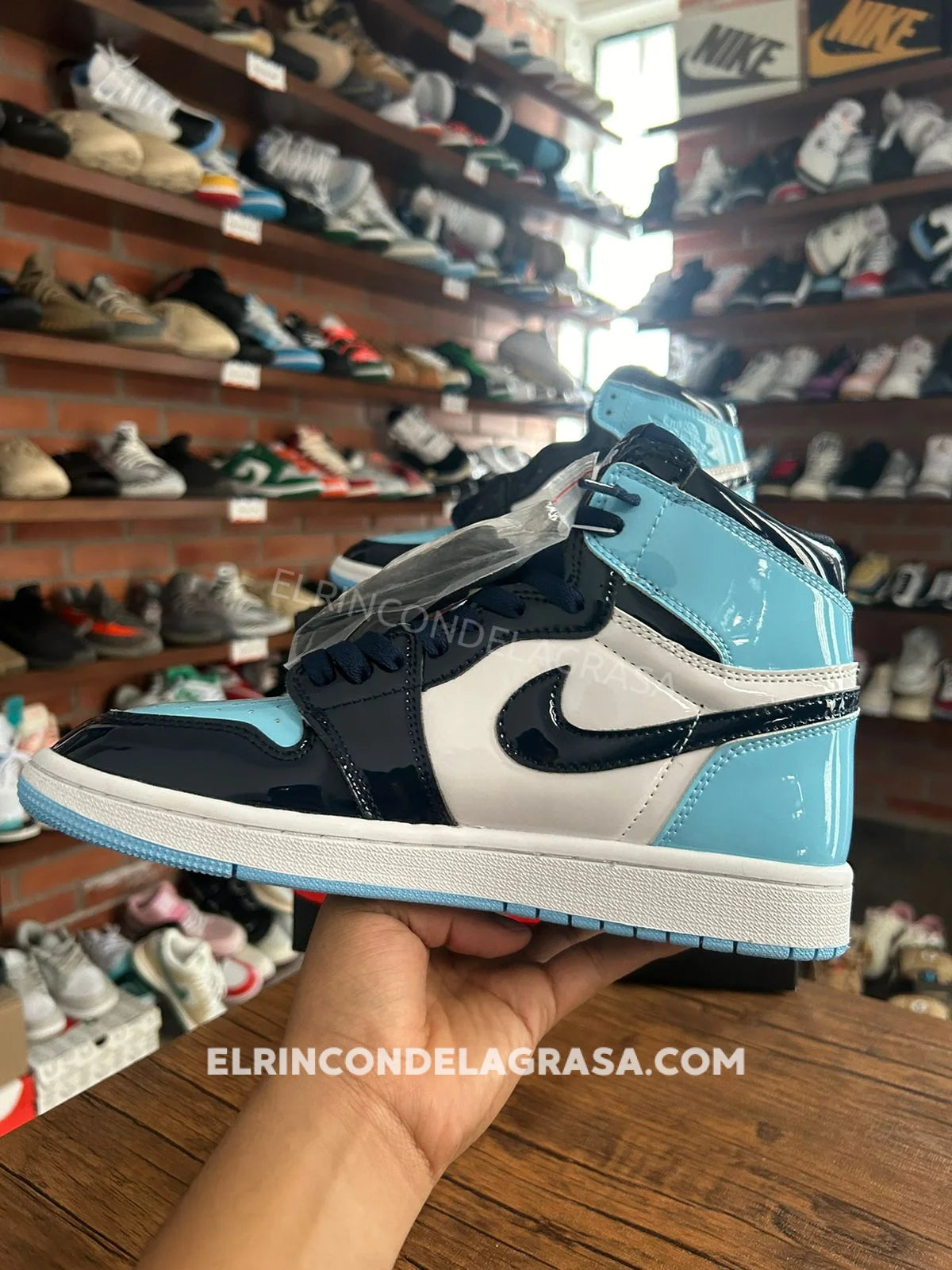 Jordan 1 Unc Charol El Rincon de la Grasa