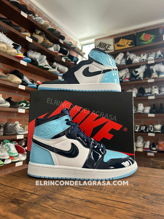 Jordan 1 Unc Charol Sneakers