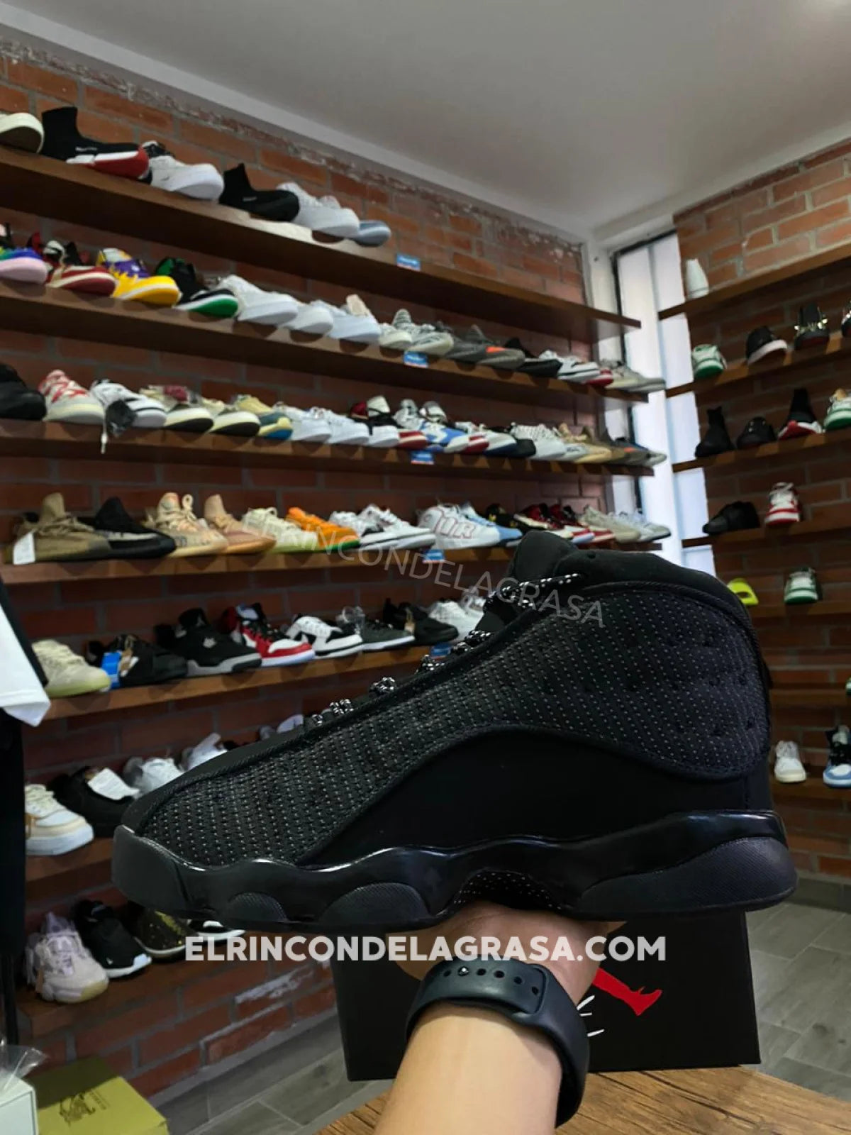 Jordan 13 Black Cat Sneakers