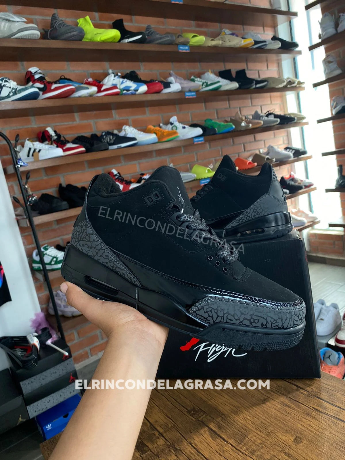 Jordan 3 Black Cat Sneakers