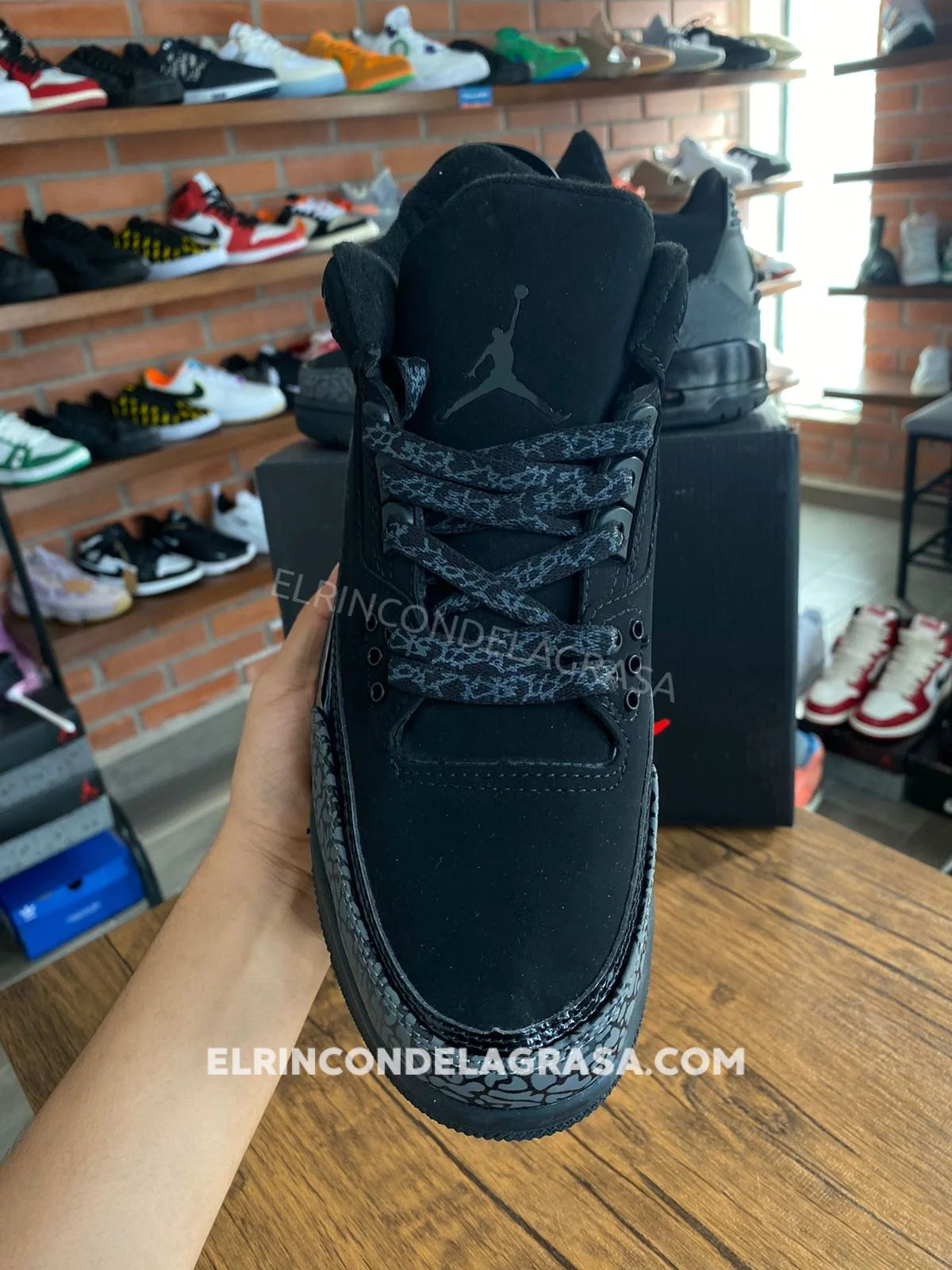 Jordan 3 Black Cat Sneakers