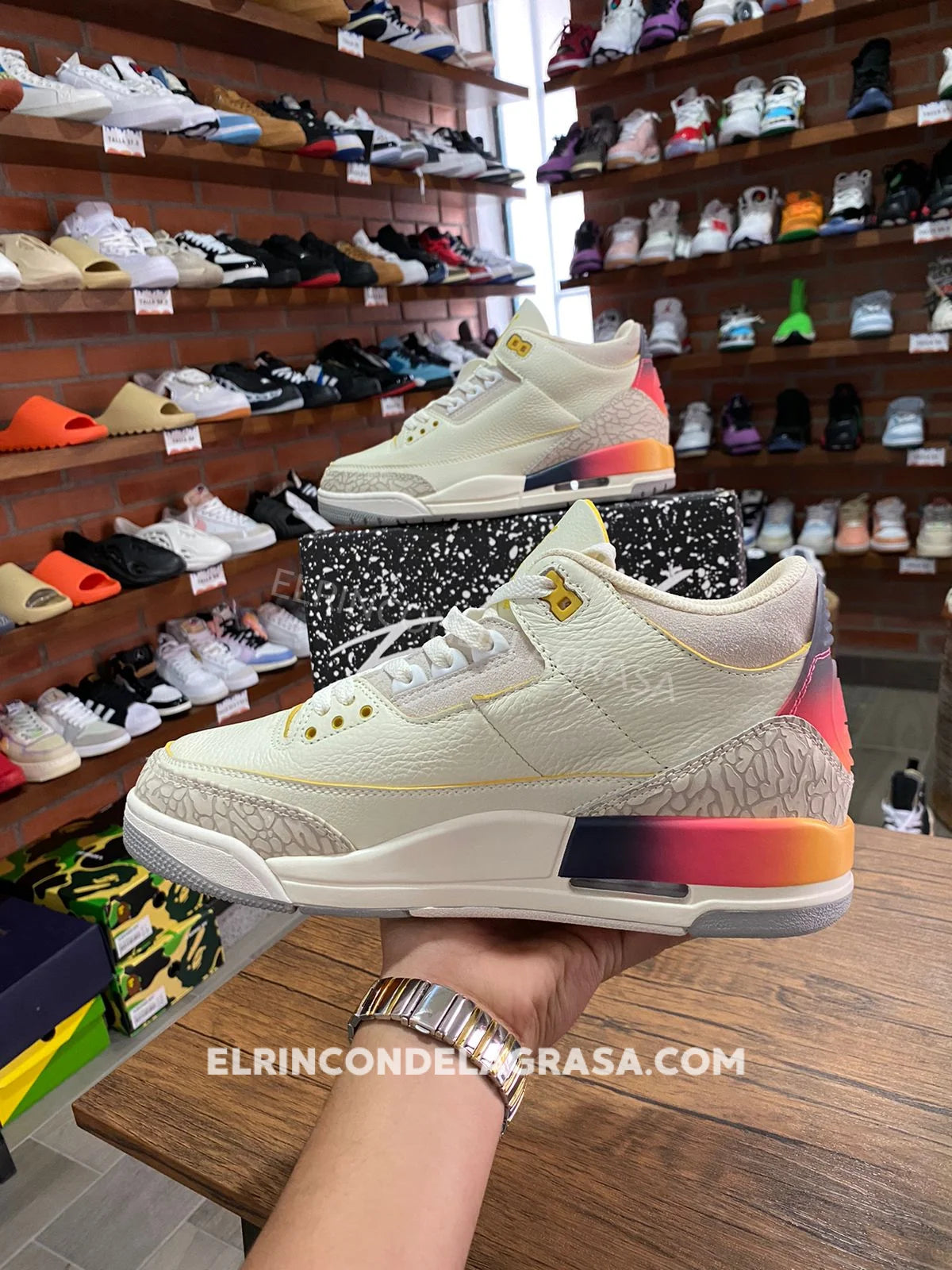 Jordan 3 J Balvin Sneakers