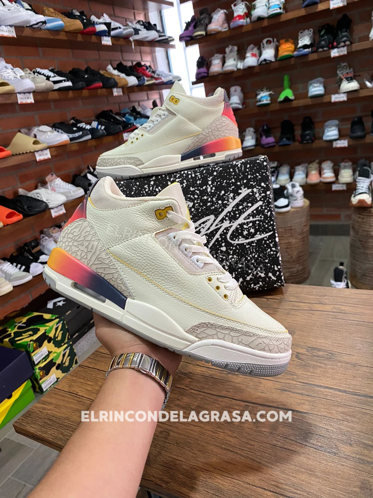 Jordan 3 J Balvin Sneakers