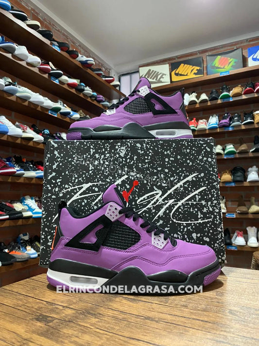 Jordan 4 Morados Sneakers