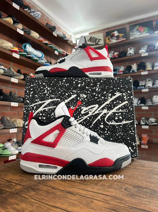 Jordan 4 Red Cement Sneakers