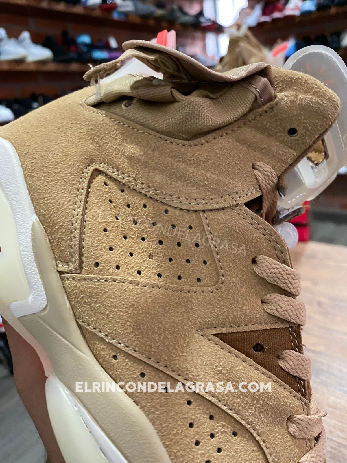 Jordan 6 Cactus Jack Cafe Sneakers