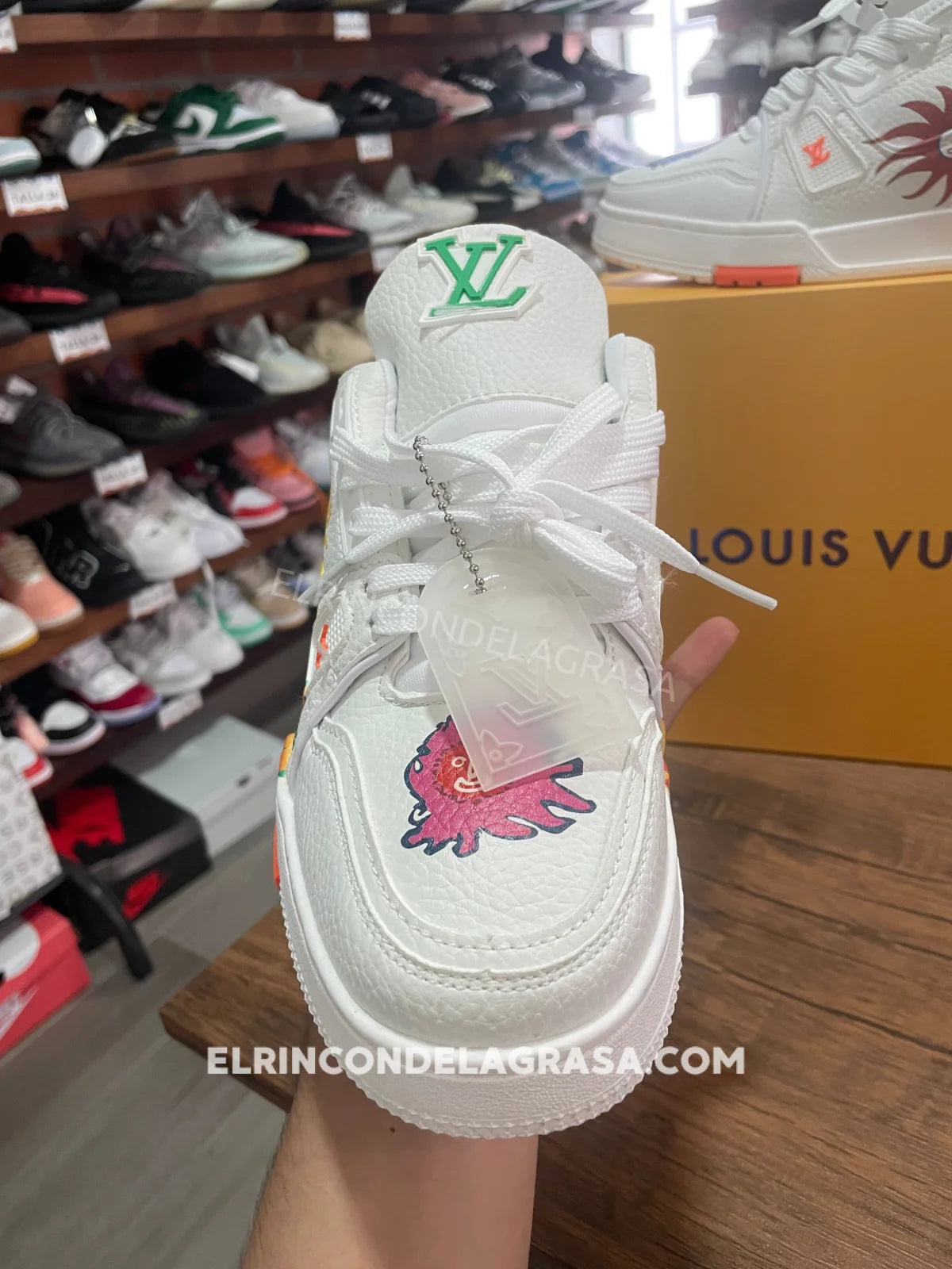 Loui Vuitton Trainer X Yayoi Sneakers