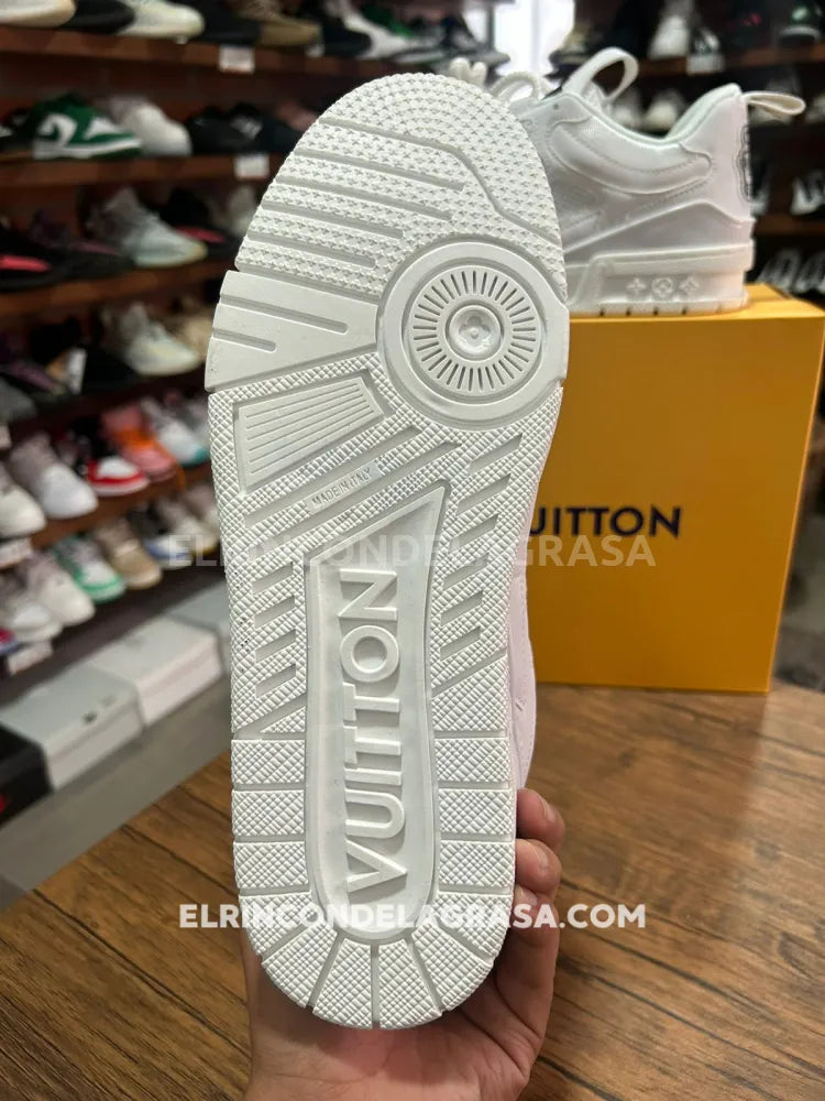 Louis Vuitton Skate White Sneakers