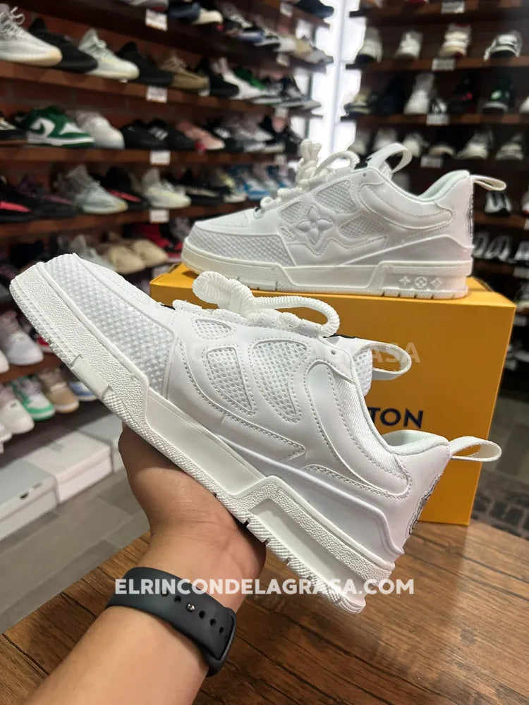 Louis Vuitton Skate White Sneakers