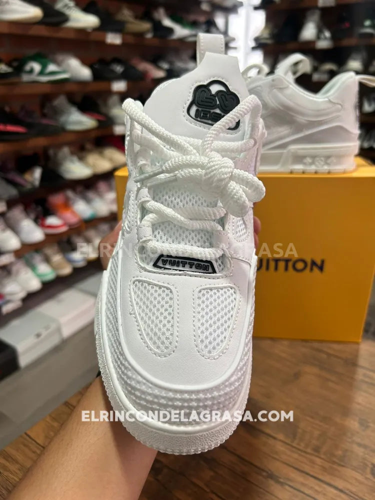 Louis Vuitton Skate White Sneakers