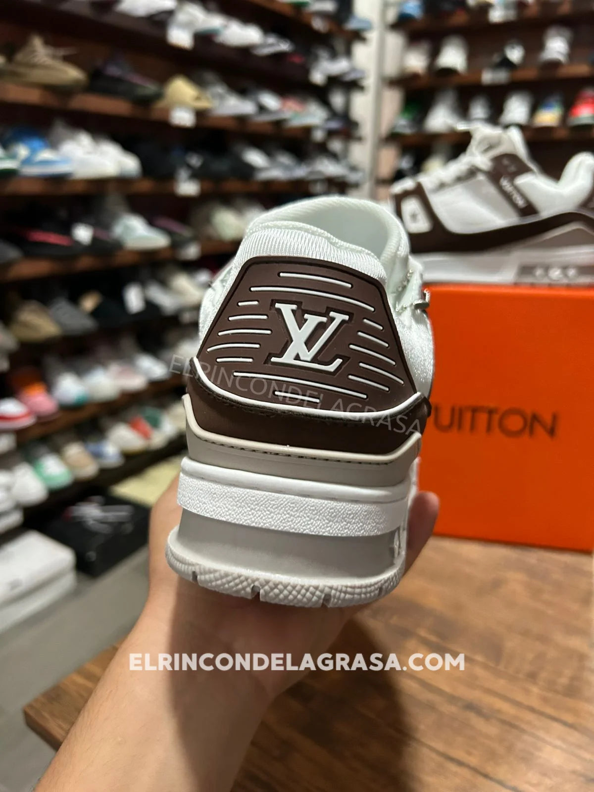 Louis Vuitton Trainner Brown Sneakers