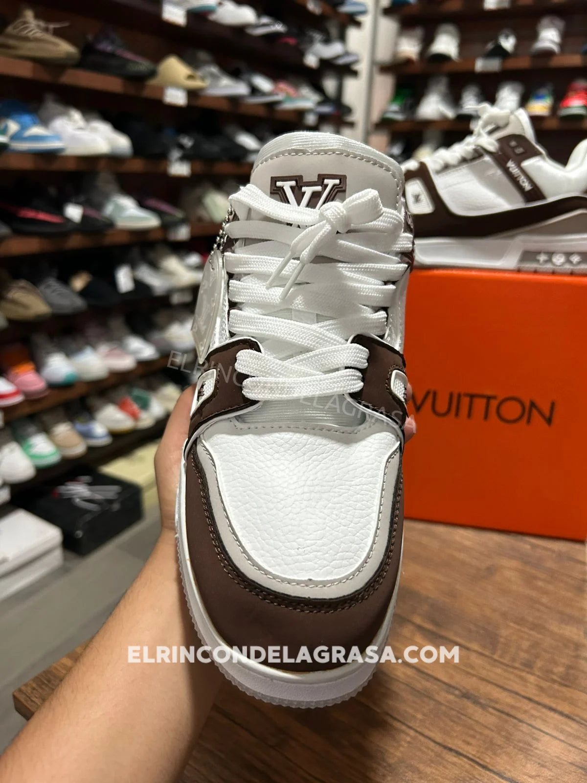 Louis Vuitton Trainner Brown Sneakers