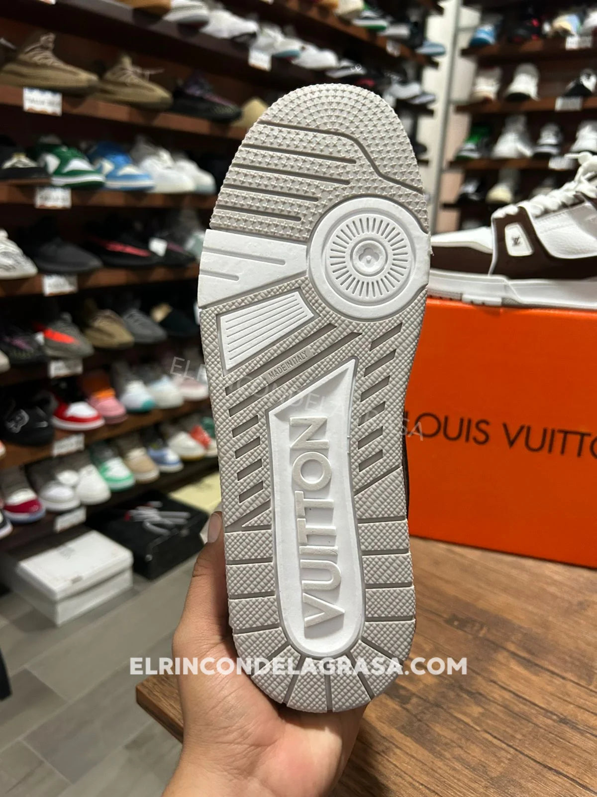 Louis Vuitton Trainner Brown Sneakers