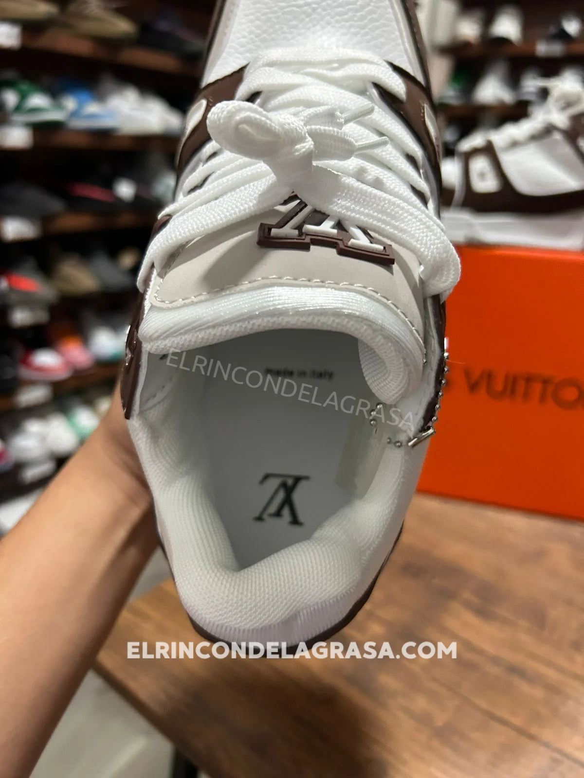 Louis Vuitton Trainner Brown Sneakers