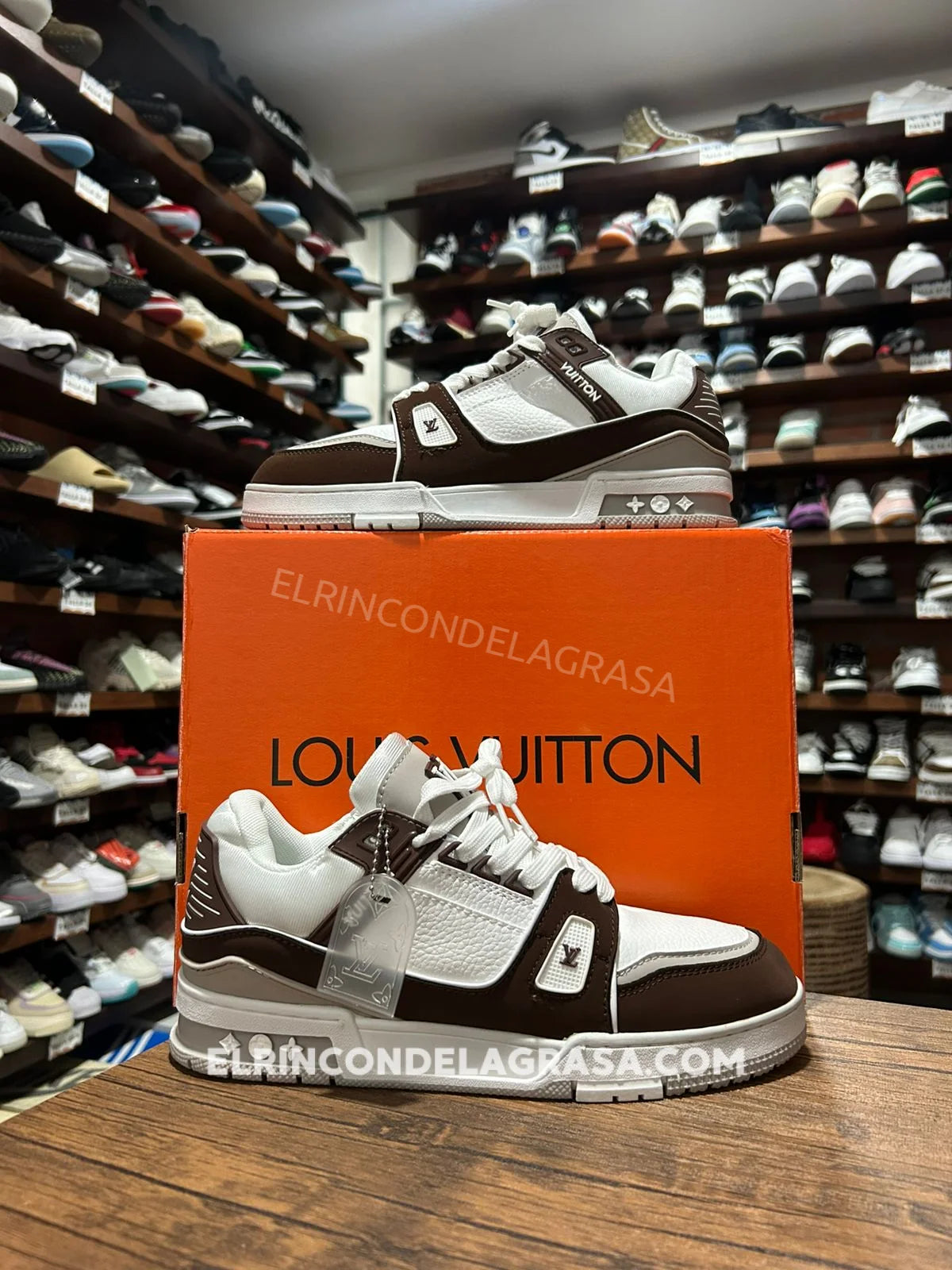 Louis Vuitton Trainner Brown Sneakers