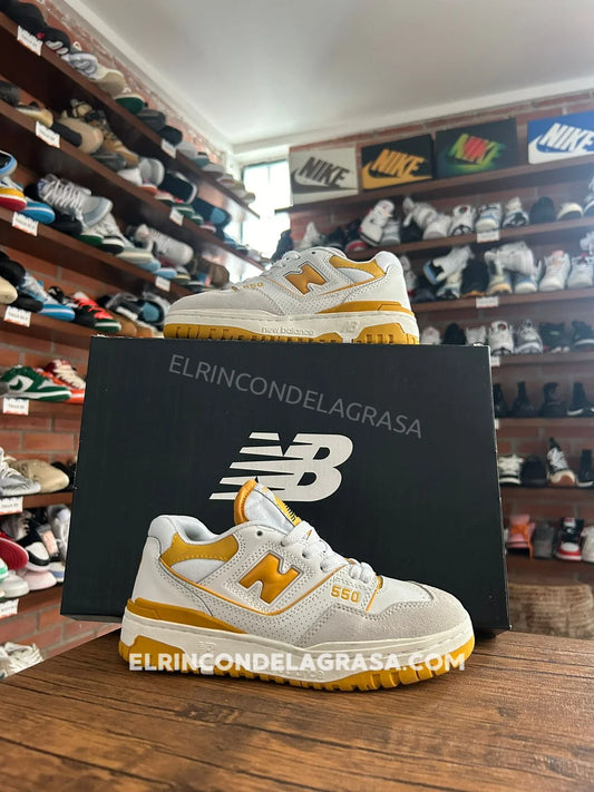 New Balance 550 Orange Sneakers