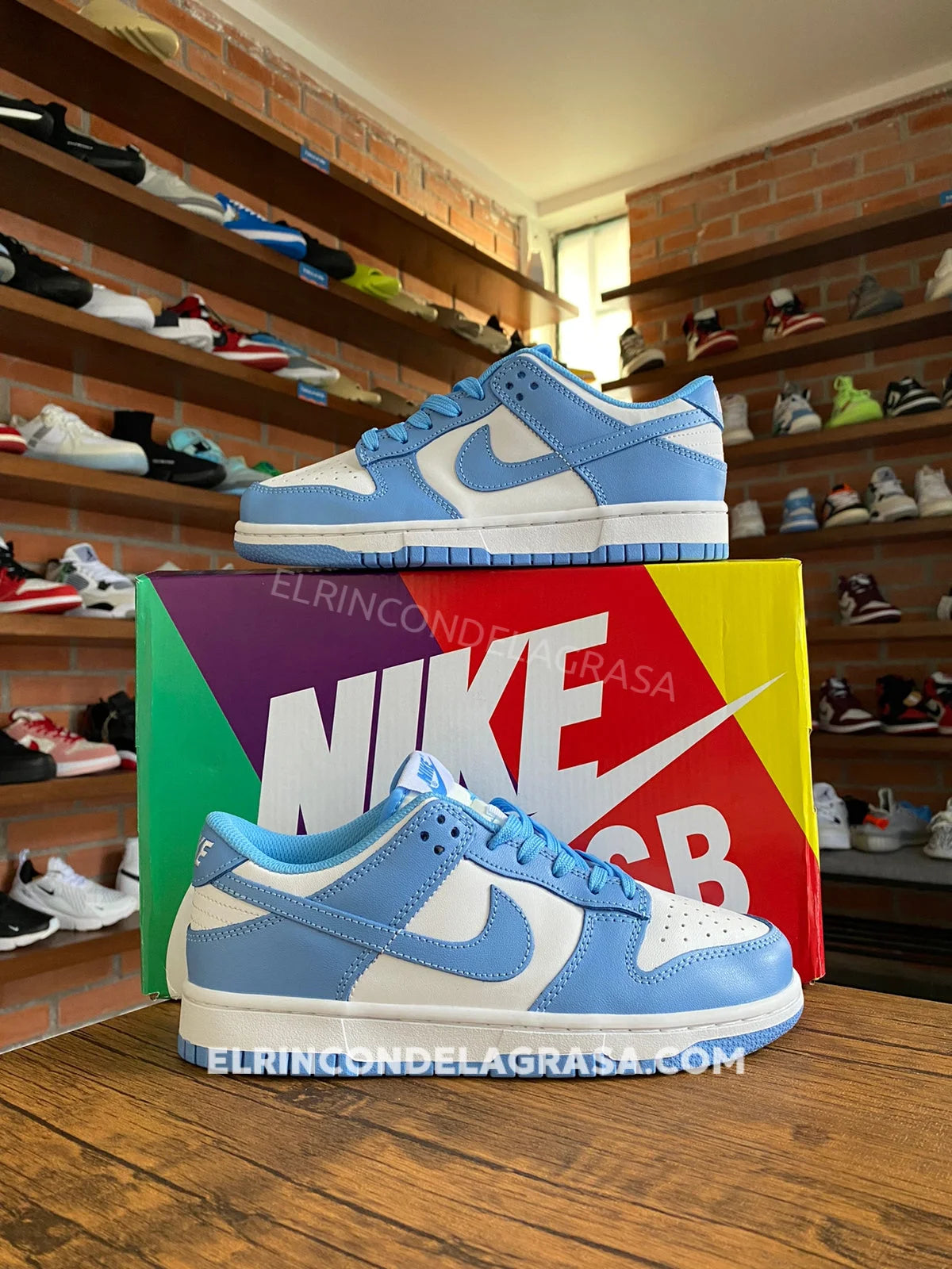 Nike Sb Dunk Blue Sneakers