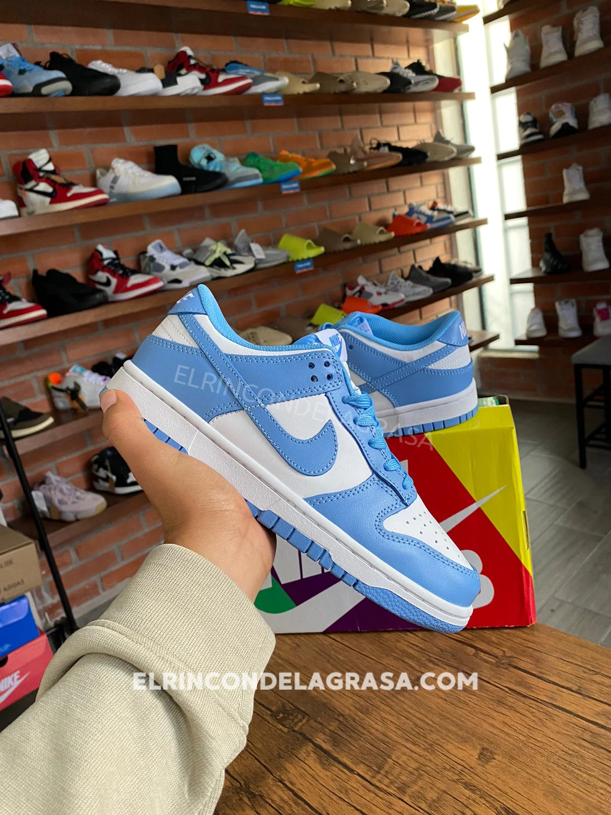 Nike Sb Dunk Blue Sneakers