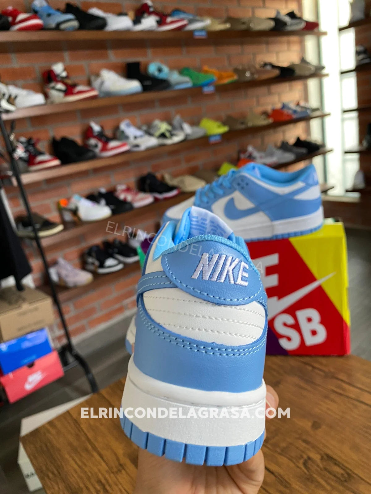 Nike Sb Dunk Blue Sneakers