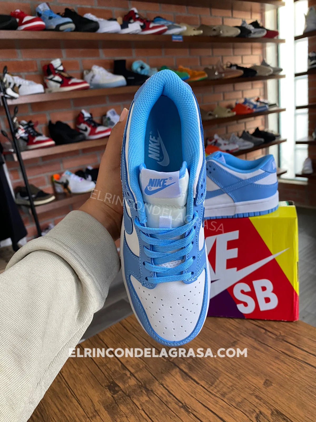 Nike Sb Dunk Blue Sneakers