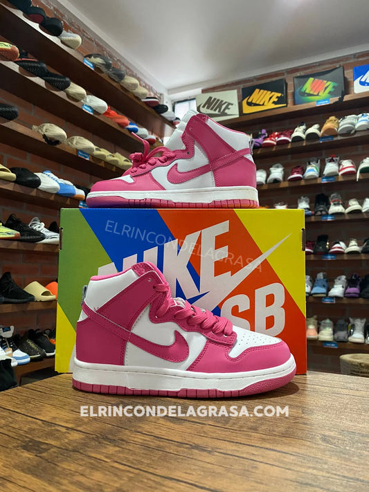 Nike Sb Dunk High Pink Sneakers