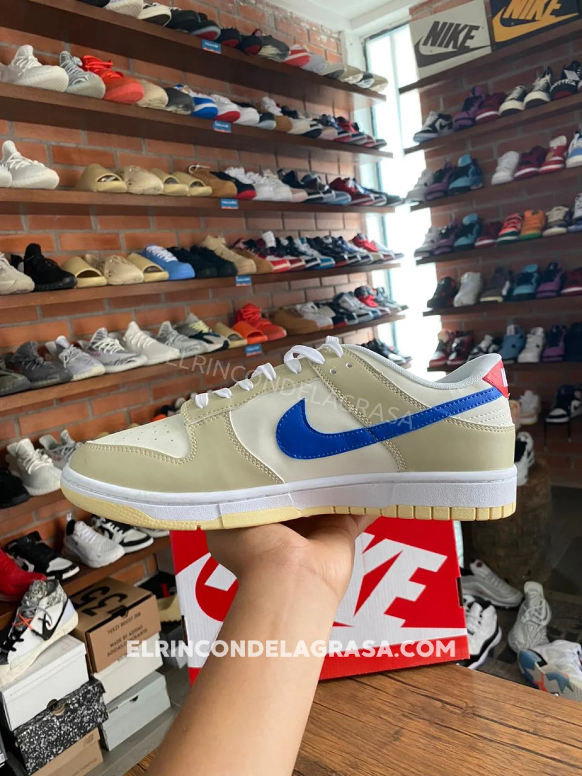 Nike Sb Dunk Palomit Azul Sneakers