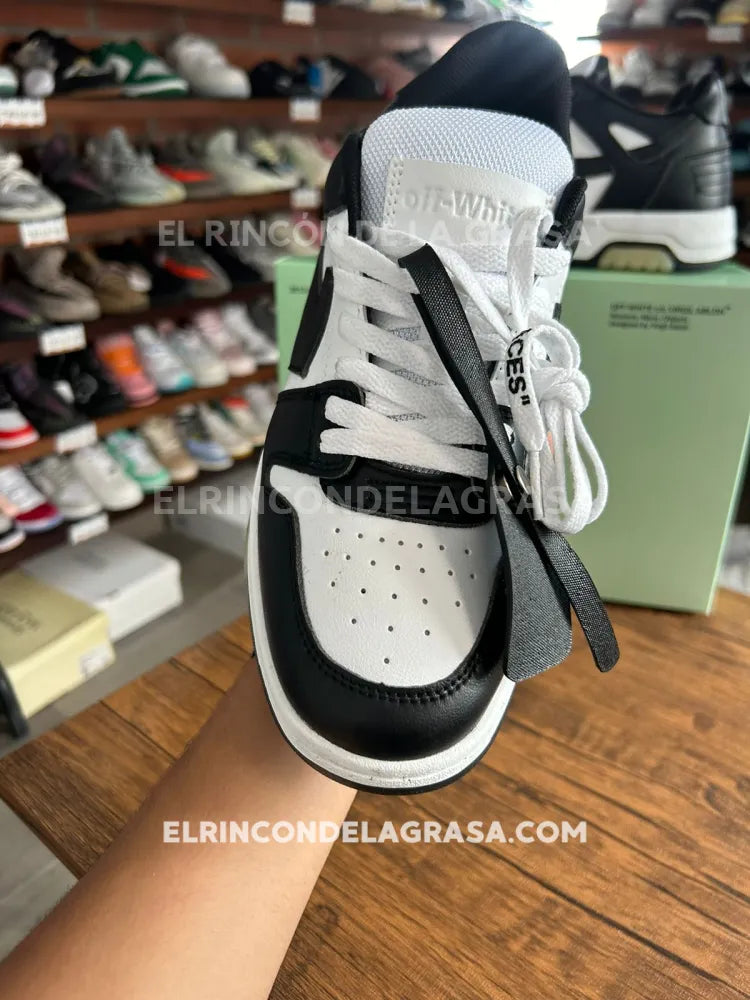 Off White Out Office Black Sneakers