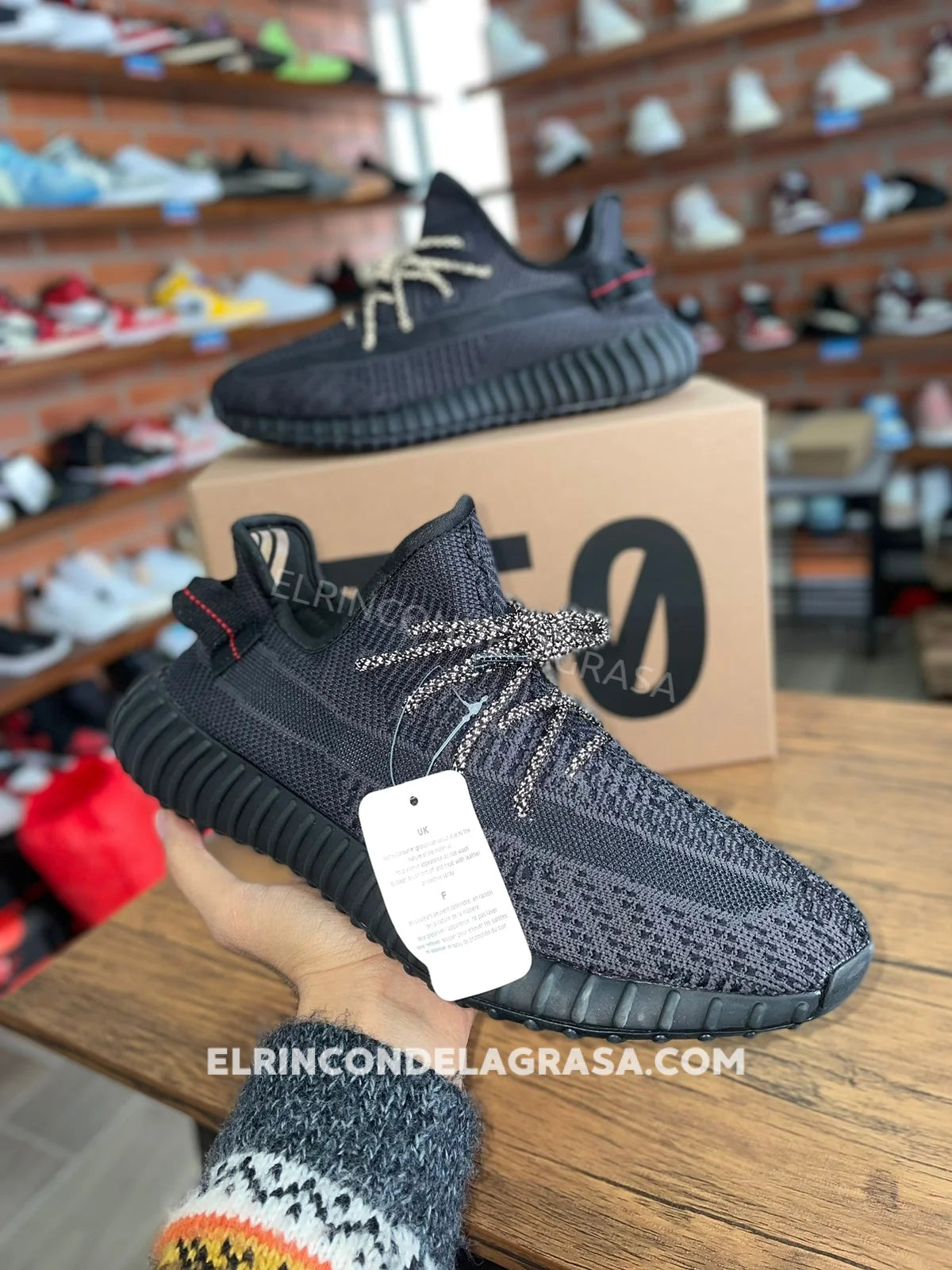 Adidas yeezy boost black and grey best sale