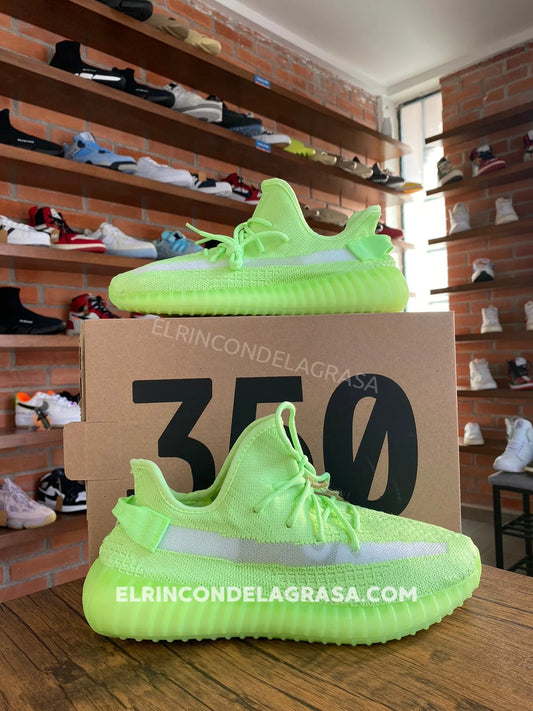 Yeezy 350 Glow In The Dark Sneakers