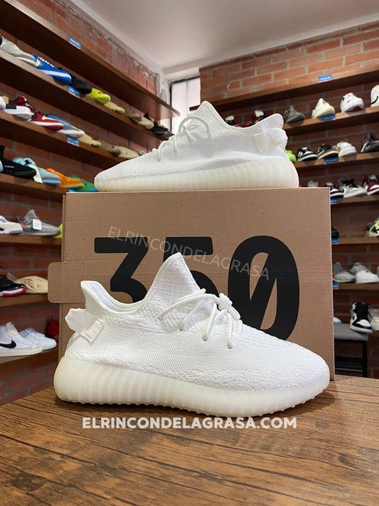 Yeezy 350 White Sneakers