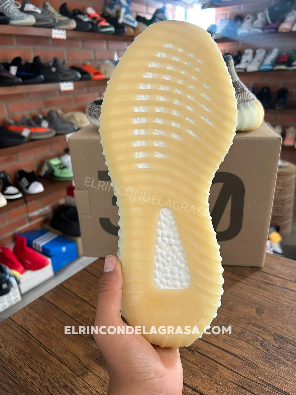 Adidas yeezy true form yellow hotsell