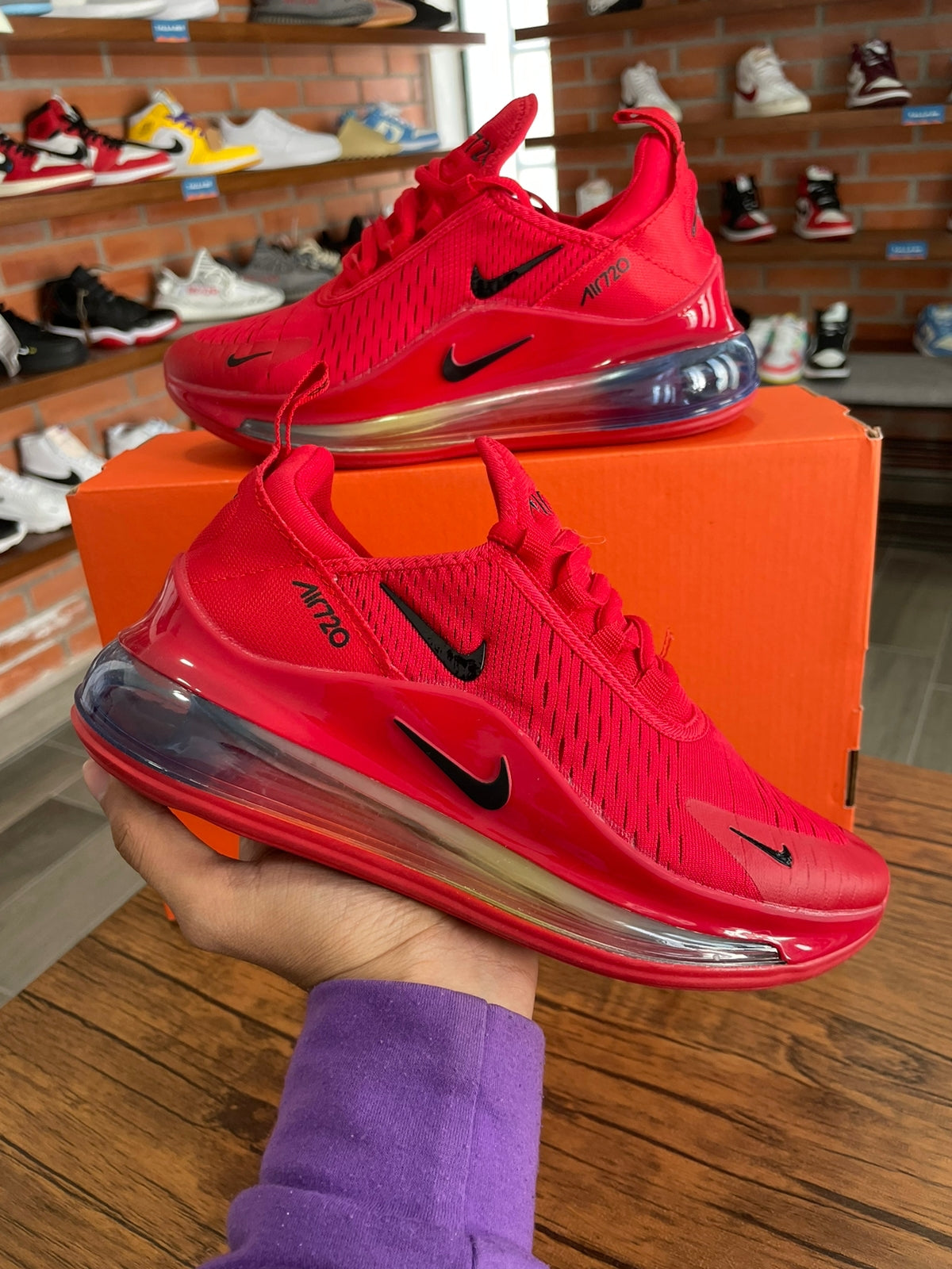 Nike air shop max 270 rojas